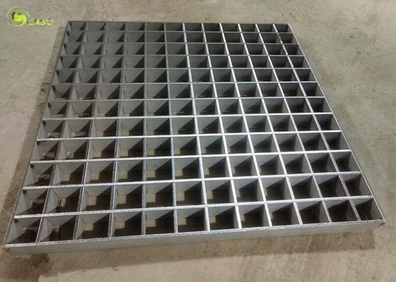 China Heavy Duty Galvanised Press Lock Steel Grid Grating Frame Lattice Plate supplier