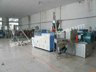 China 350kg/h pvc surface hot cutting pelletizer supplier