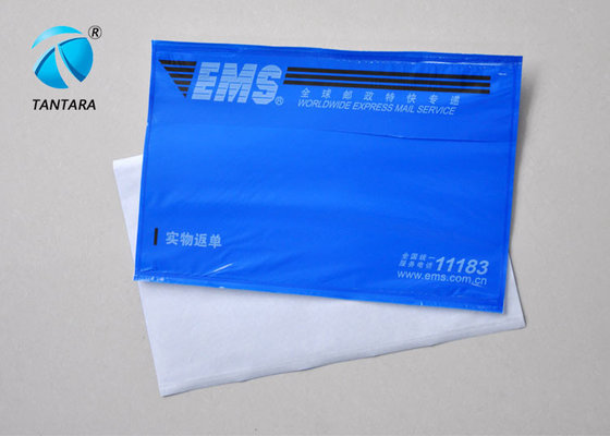 China A4 size Packing List Enclosed Envelopes labels / pouches with adhesive on back supplier