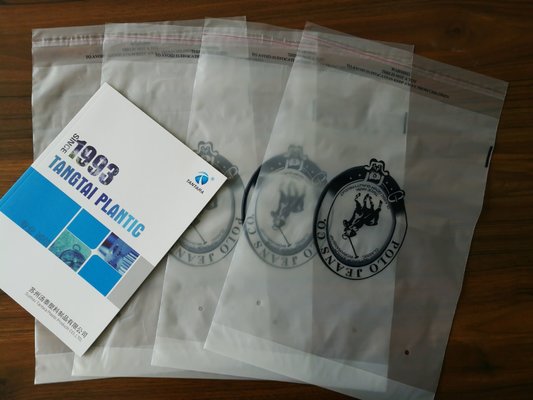 China HDPE / LDPE Self Sealed Plastic Transparent Bags for Supermarket , Hotel , Restaurant supplier