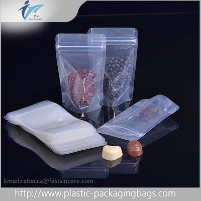 China Laminated Material Resealed Plastic Bag With Zipper , Coffee Bean Packaging supplier
