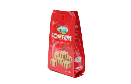 China Moisture Proof Stand Up Food Packaging Bags With Side Gusset supplier