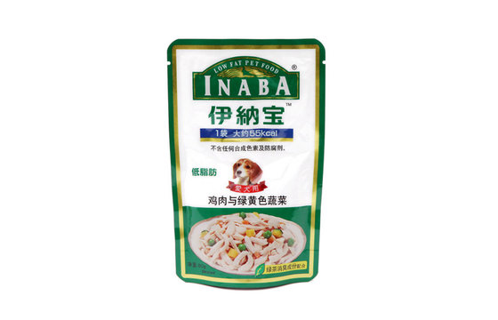 China Recyclable Standing Pet Food Bags , Dog Food Packaging Bags supplier