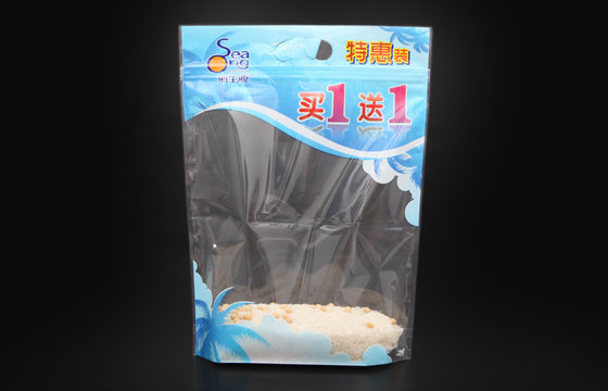 China Stand Up Handle Plastic Bags supplier