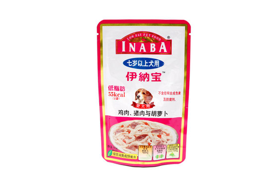 China Aluminum Foil Heat Seal Pet Food Bags , 0.1*100*160+20mm supplier