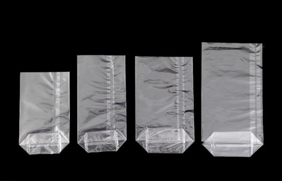 China Gravure Printing Clear OPP Packaging Bags With Square Bottom supplier