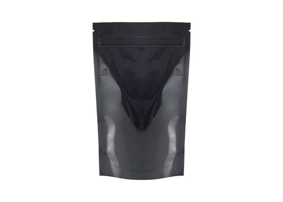 China Custom Printed Reusable Foil Laminated Mylar Oem Ldpe Black Cigar Packaging  Bag supplier