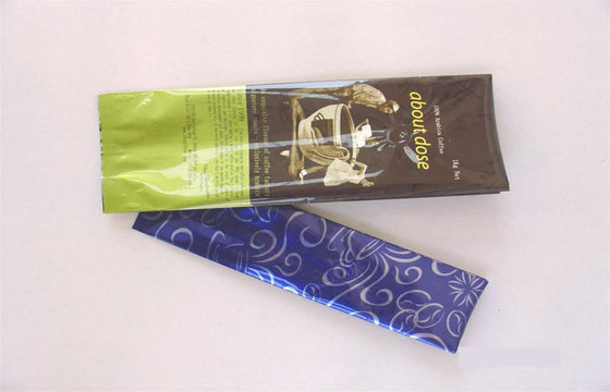 China Side Gusset Coffee Packaging Bags PET / AL / PE with Gravure Printing supplier