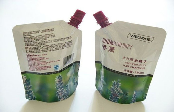 China Printed Spout Pouches and Stand up Bag for Body Lotion 200ml supplier