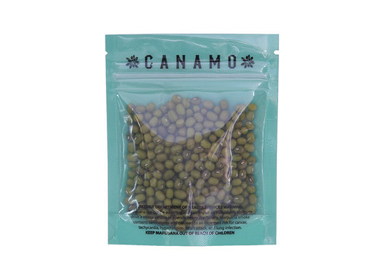 China Plastic Clear Self-standing  TOBACCO Packaging Pouches Bag supplier