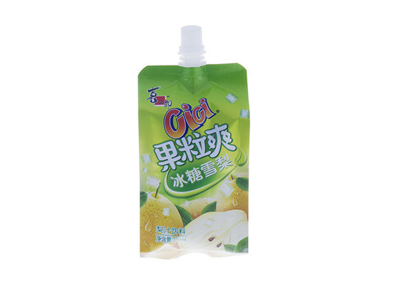 China Printed Liquid Food Packaging Plastic Drink Squeeze Pouch With Spout supplier