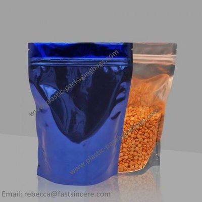 China Gravure Printing Self- Standing Bag with Zipper , Foil  Pouch supplier