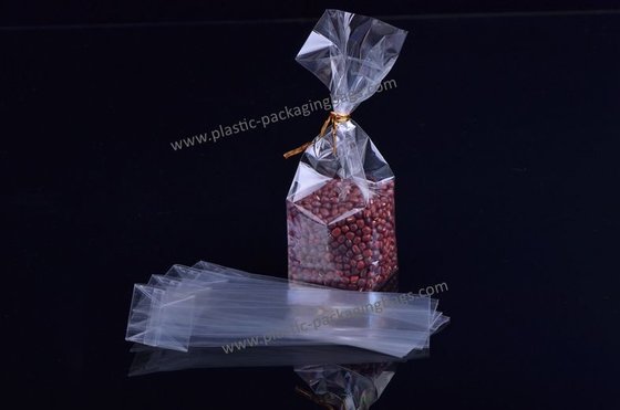 China Heat Seal Square Bottom Cellophane Bags , Food Grade Transparent OPP Bag supplier