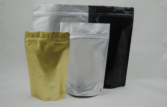 China Gold Tea Packaging Resealable  Bags Aluminum Foil 150g supplier
