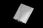 White Stand Up Aluminum Foil Pouches Clear  Bag Food Grade Reclosable supplier