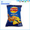 Food Plastic Packaging Bags / snack heat seal packaging bags with pillow pouch supplier
