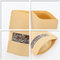 Wholesale Heat Sealed Brown Kraft Paper Coffee Packaging Bags supplier