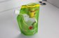 Clear Customized Spout Pouches Moisture Proof Stand Up For Juice supplier