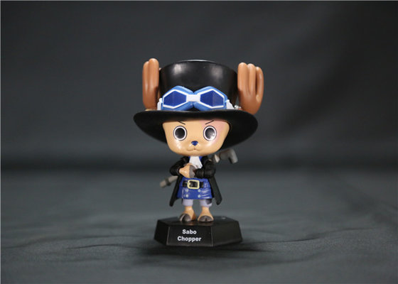 China Customized One Piece Figure Collection For Promotion Black Color 8*5*3cm supplier