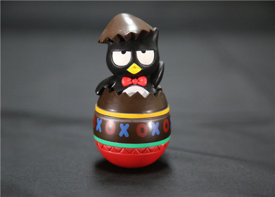 China Professional Black XO Custom Plastic Toys With Sanrio Logo Yellow / Brown Color supplier