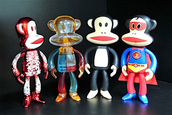 China Paul Frank Plastic Toy Figures 5.5 Inch Tall Monkey Arm / Leg Movable supplier