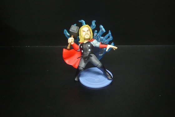 China Avengers Thor Figure Little Collectible Toys With A Hammer Customized Sizes supplier