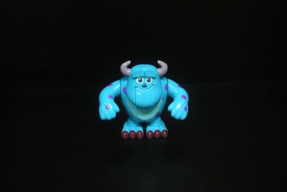 China Blue James P.Sullivan Collectible Action Figures With Eco - Friendly PVC Materia supplier