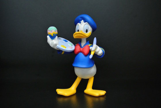 China Painting Style Donald Duck Action Figure For Children OEM / ODM Acceptable supplier