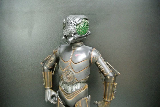 China 4LOM Robot Action Figures From Star War Rouge Effect Custom Design 16*8*8cm  supplier