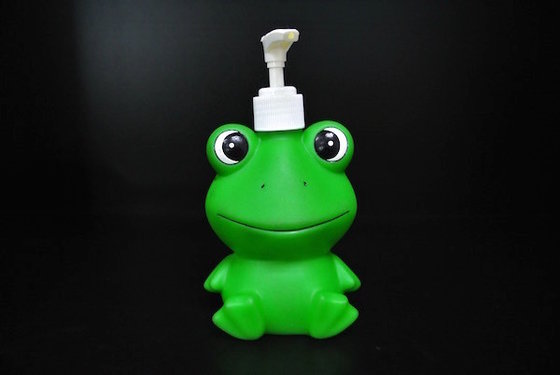 China Green Frog Character Customized Cartoon Shampoo Bottle 6 Inch For Home  supplier