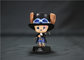 Customized One Piece Figure Collection For Promotion Black Color 8*5*3cm supplier