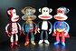 Paul Frank Plastic Toy Figures 5.5 Inch Tall Monkey Arm / Leg Movable supplier