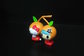 Orange Fruit Custom Plastic Toys Hard Figure Lovely For Promotion Gift supplier