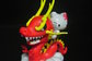 Red Dragon Custom Plastic Toys Hello Kitty Figure With Chinese Dragon supplier