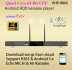 New android HD karaoke jukebox home ktv system with vietnamese songs cloud ,build in Mic-Echo-in