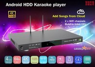 Hot sale android professional home karaoke player hd system with songs cloud,select songs via intelligent phone