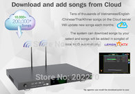 Android home KTV karaoke player system with songs cloud,select songs via intelligent phone