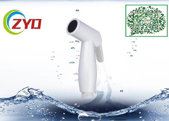 China Premium Brass Bathroom Bidet Spray White Painted Handheld Push Handle supplier