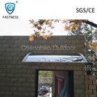 Hot Selling Rainwater Self-cleaning PC Sunshade Canopy for Outdoor