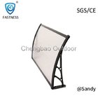 High Quality UV Protection PC Solid Outdoor Awnings for Commercial Buildings