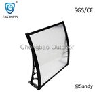 New Design Waterproof PC Hollow Sheet Sunshade Awning For Outdoor