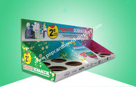 Professional Cardboard Pdq Display Box / Pdq Counter Display For Selling Bowels With Gloss Finish