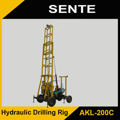 China New Deep well drilling rig, AKL-200C water drilling machine for sale supplier