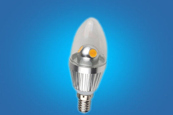 4w LED Candelabra Light Bulbs / e14 Candle Shaped Led Clear Light Bulb