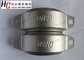 Investment casting SS304 customized hydraulic hose grooved pipe coupling clamp