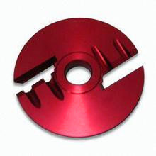 Precision Machined Parts with  Red Anodizing supplier