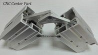 5 Axis CNC machining parts Aluminum 6061 with Sand blasting and silvery Anodized for Construction equipment