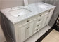 22&quot; X 37&quot; Carrera Marble Bathroom Countertops High Polish With Rectangle Cutout supplier