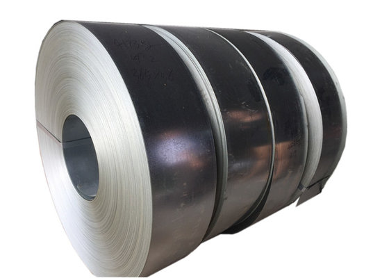 China Silver Color Galvanized Metal Strips Steel Coil Type 500mm - 1300mm Coil OD supplier