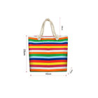 Beach Bag, Large Beach Totes for Women with Top Zipper and Cotton Handle